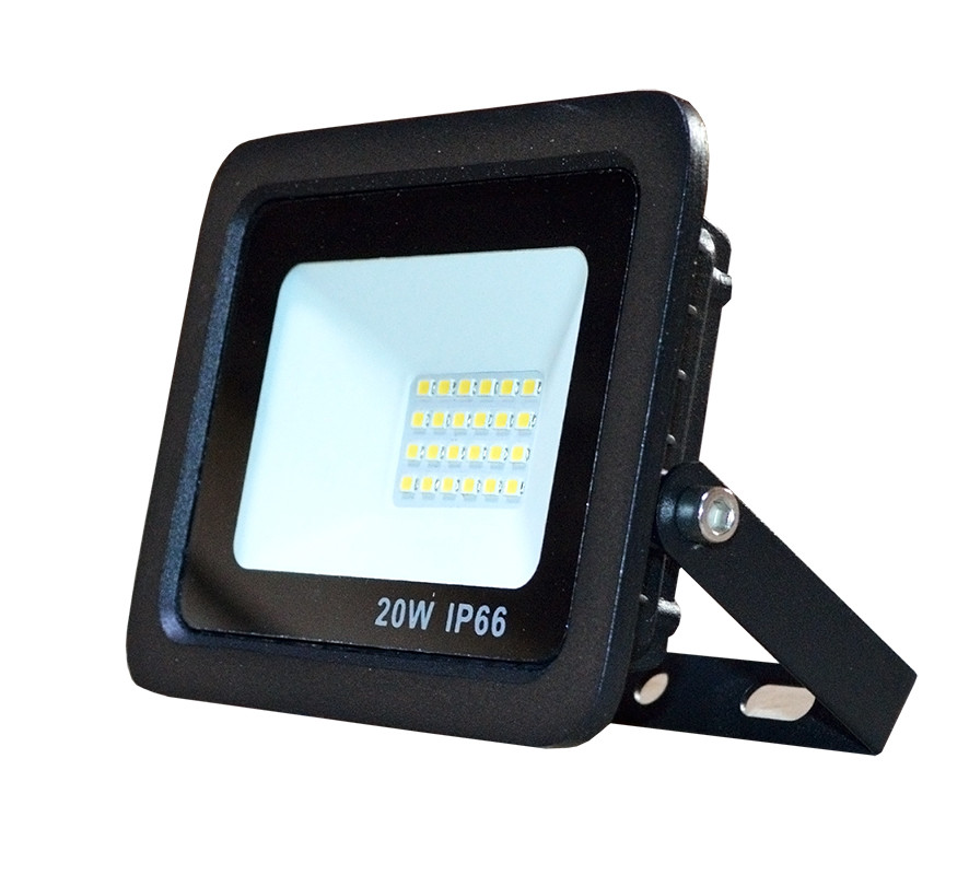 LED вуличний прожектор потужністю 20Вт Лайт SMD світлодіоди (FL-20-6000-L)