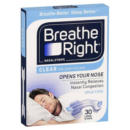 Купить Полоски от заложенности носа Breathe Right Nasal Strips 30 шт ...