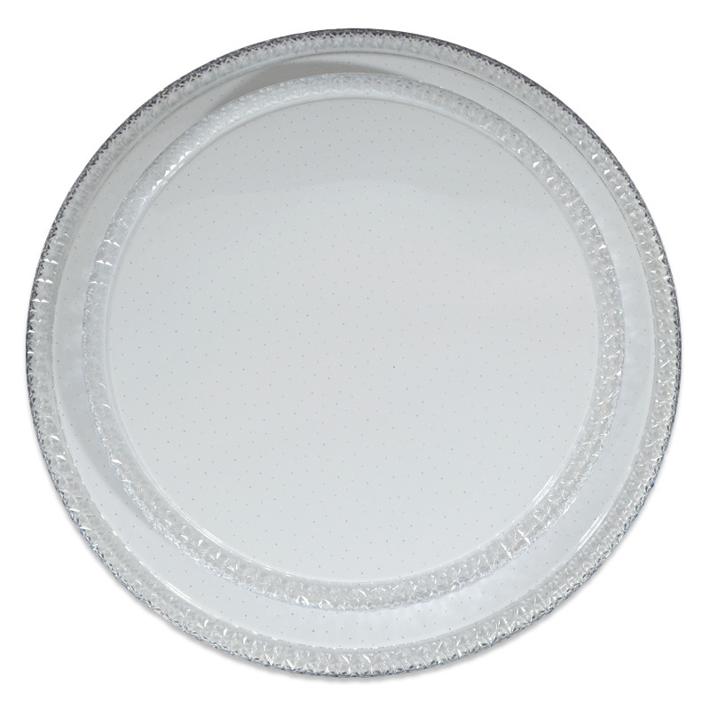 Світильник для будинку стельовий 70Вт Smart раунд Кришталь двоярусний білий SUNLED (R-450-70-12S)