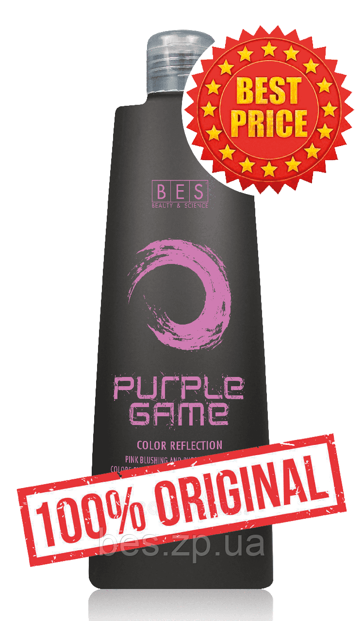 Шампунь BES Purple Game Color Reflection 300 мл
