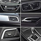 Декоративна молдинг стрічка для салону 5 метрів срібло, фото 3