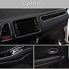 Декоративна молдинг стрічка для салону 5 метрів срібло, фото 2