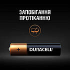 AAA батарейка Duracell лужна (2 шт.), фото 5