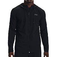 Мужская черная ветровка Under Armour Wvn Perforated Wndbreaker 1370499-001 (Розмір:0р)