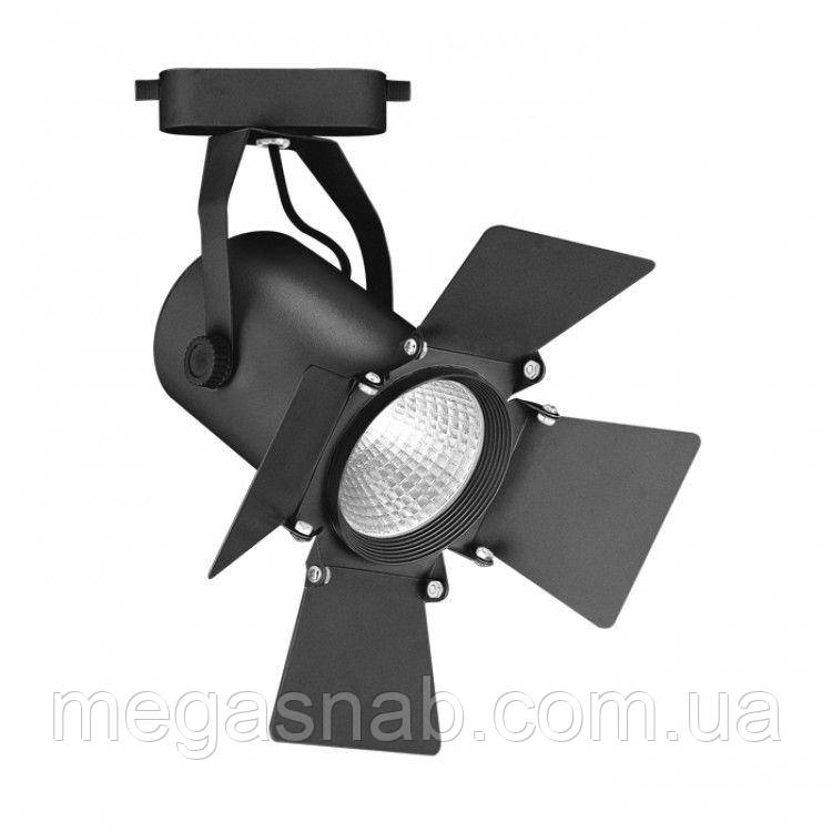 Світильник трековий AL110 COB 20 W 1800 Lm 4000K IP40 чорний 105*235 мм FERON