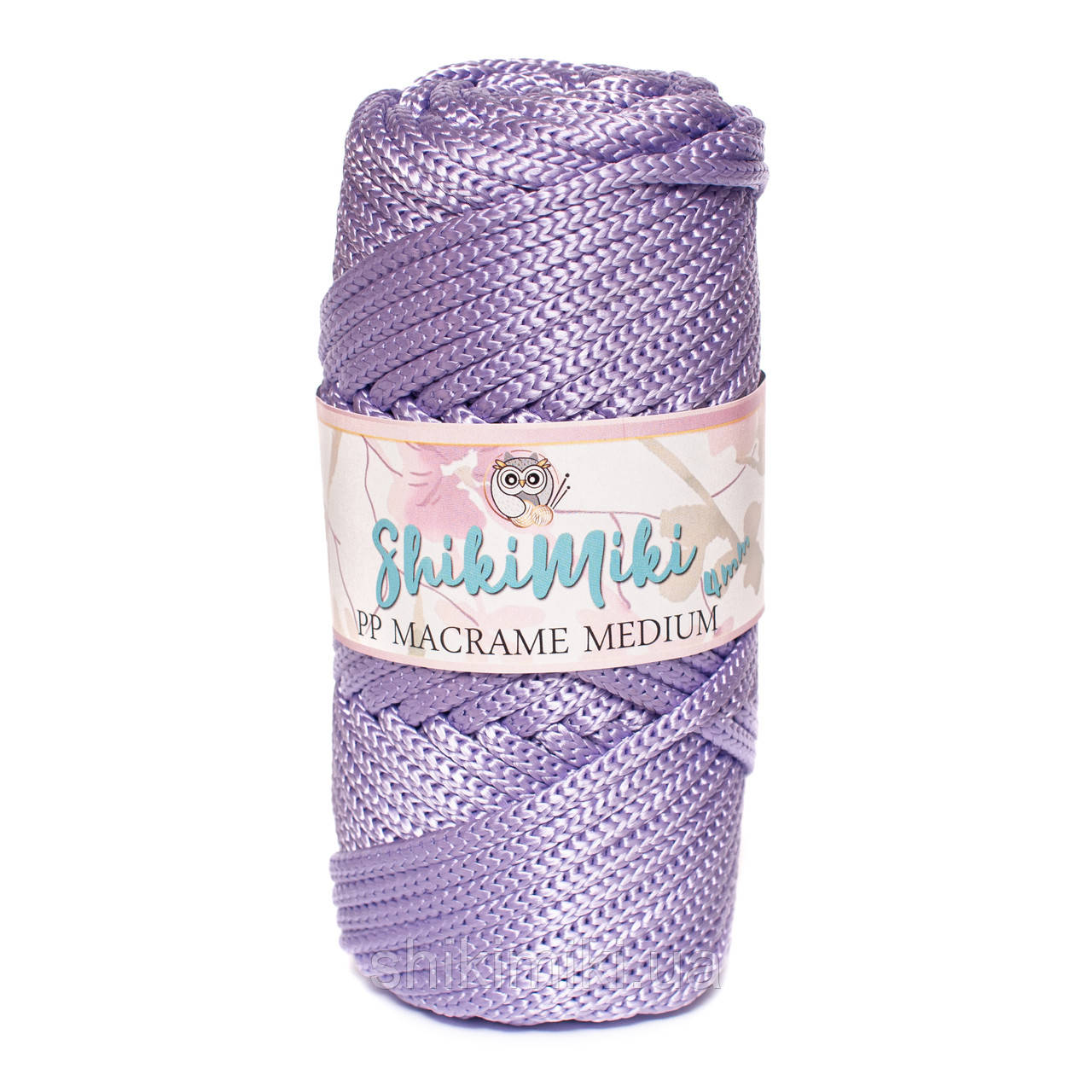 Трикотажний шнур PP Macrame Medium, колір Бузковий