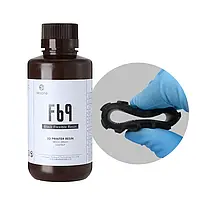 Гнучка фотополімерна смола (резина) F69 Black Flexible Rubber-like