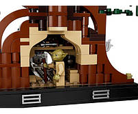 LEGO Star Wars Диорама: Джедайські тренування на Дагобі (75330), фото 5