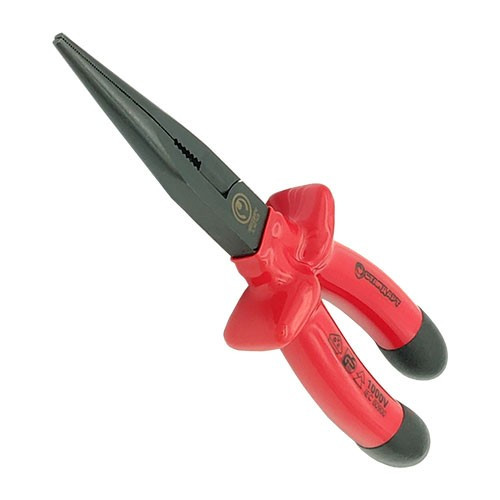 Плоскогубці з подовженими губками 8" ізольовані ручки 1000 В СТАНДАРТ ILN0108