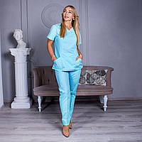 Жіночі медичні костюми "Avicenna" блакитний