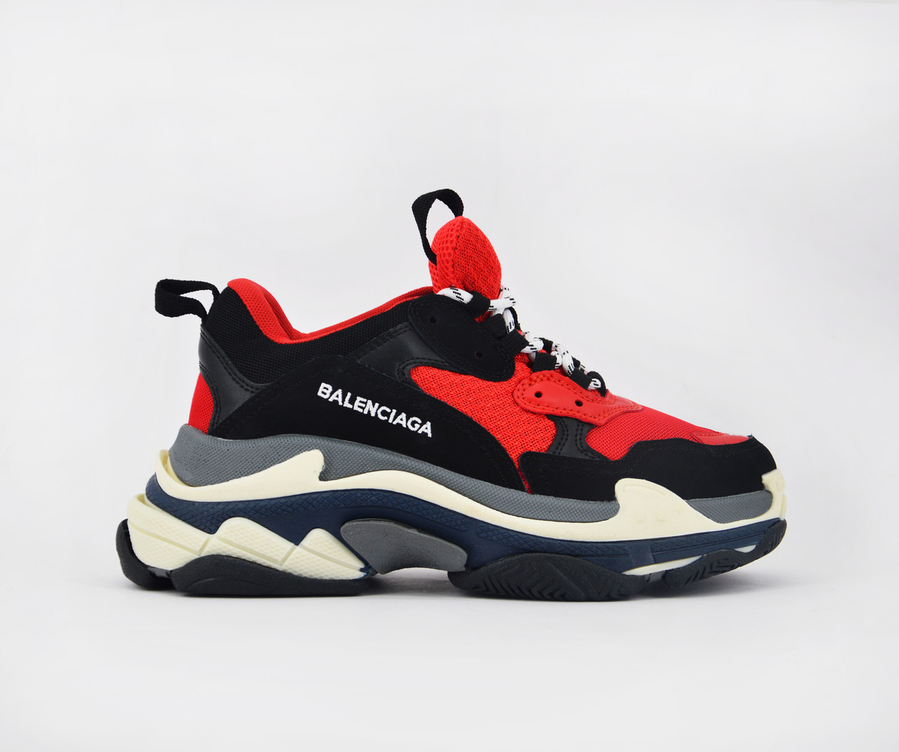 triple s red black