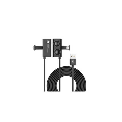 Кабель BASEUS CALXP-B01 Gaming Suction Cup Lightning Cable 2M чорний, фото 1