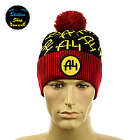 Детская зимняя шапка - Влад Бумага А4 - Красный