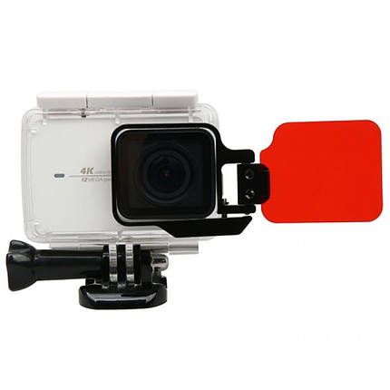 Червоний фільтр Puluz для Xiaomi Yi / Gopro 4/3 (DCA1317R), фото 3