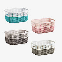 Кошик для зберігання без кришки 6.8 л SP 165 Plast ART, фото 6