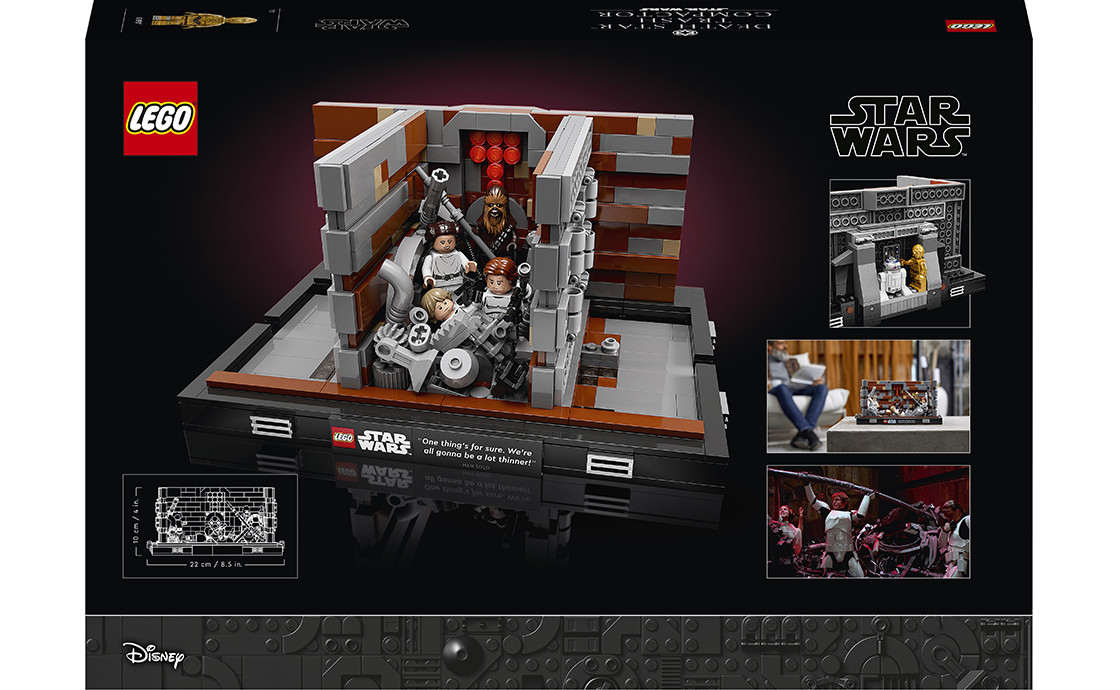 LEGO Star Wars Диорама Ущільнювач уламків на Зірці Смерті 802 деталі (75339)