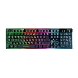 Клавіатура REAL-EL Comfort 7090 Black (EL123100031) Backlit USB ігрова