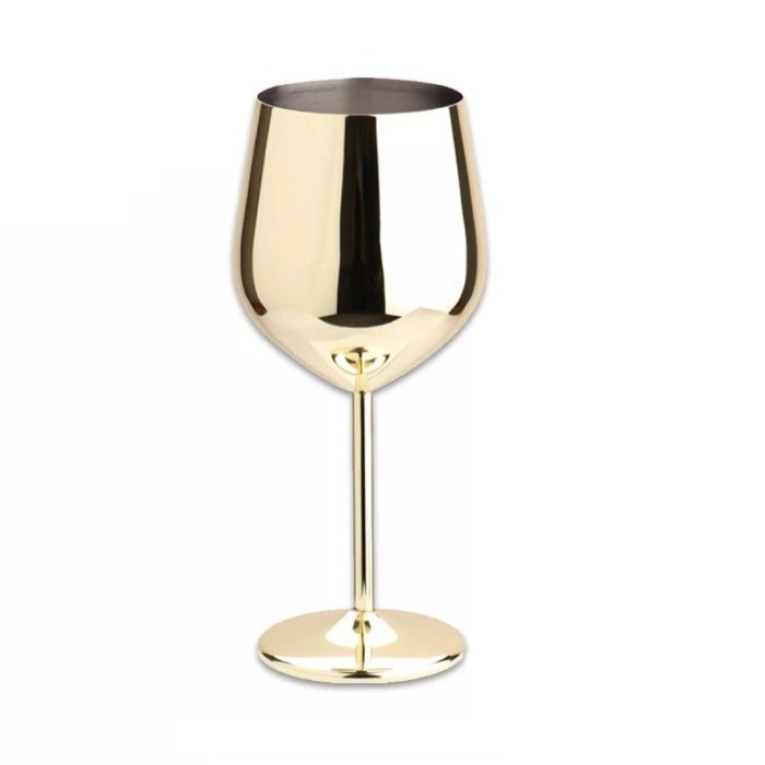 Келих для вина 530 мл REMY-DECOR золото з нержавіючої сталі