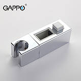 Душовий гарнітур з полицею GAPPO G8010, хром, фото 4