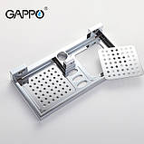 Душовий гарнітур з полицею GAPPO G8010, хром, фото 5