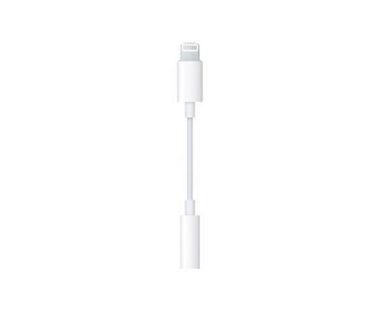 Перехідник для Apple Lightning на 3.5 10см в упаковці білий (працює без bluetooth), фото 1