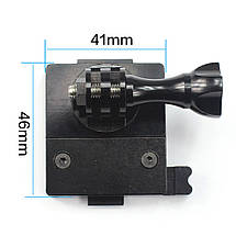 NVG Mount - Кріплення на військовий шолом для екшн камери GPro SJCAM Xiaomi Yi, Sony, фото 6