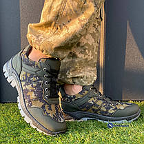 Тактичні кросівки з якісної еко шкіри, фото 2