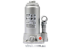 Домкрат гідравлічний стовпець VOREL; F = 5 т, раб. висота — 185-355 мм