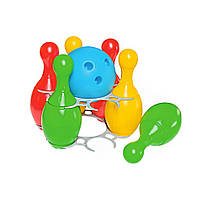 Детский игровой набор "Боулинг №2" ТехноК 2919TXK Развивающая игра для малышей