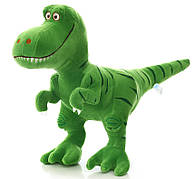 Динозавр RESTEQ зеленого кольору 40 см. Плюшева м`яка іграшка Динозавр Тиранозавр