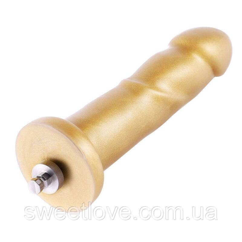 Hismith 6.8" Golden Silicone Dildo