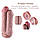 Hismith 8.5” Two Cocks One Hole Silicone Dildo, фото 2