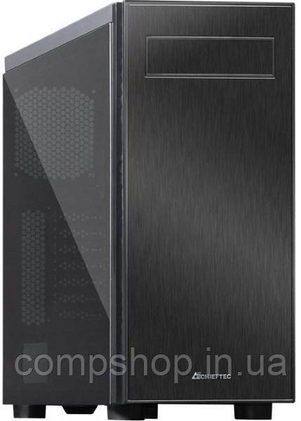 Корпус Midi-Tower без БЖ Chieftec HAWK AL-02B-TG-OP (код 117714)