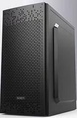Корпус Mini-Tower з БЖ 400Вт  FrimeCom MX9  (Fan 120мм, 257х170х345мм, Black) (код 127434)