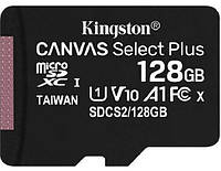 Карта пам'яті MicroSD 128Gb Kingston Canvas Select Plus C10 100R A1 (код 110179)