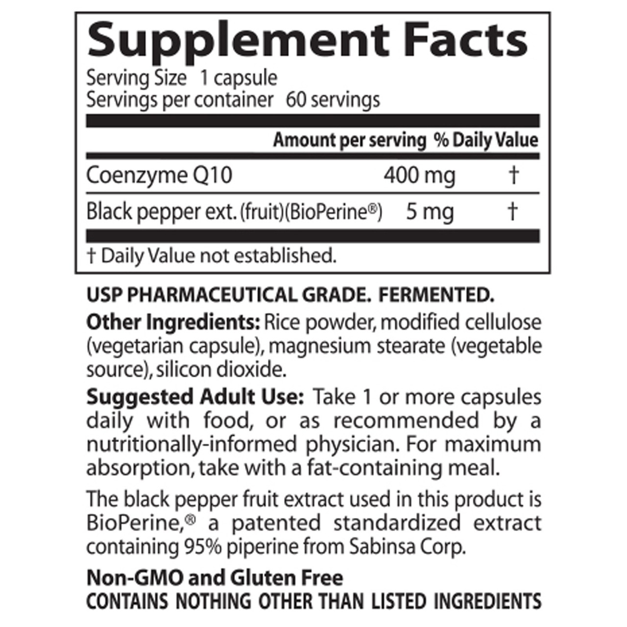 Купити Doctor's s Best, Коензим Q10 з високим ступенем поглинання, з