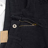 Чорні джинсові шорти жіночі короткі, фото 3
