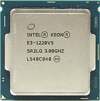 БУ Процессор s1151 Intel Xeon E3-1220 V5, 3-3,5 МГц, 4-4 core, Нет, 80W (аналог i5-7400)