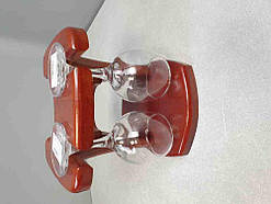 Б/У Підставка під вино з двома келихами