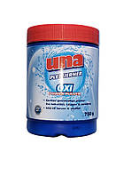 Пятновыводитель универсальный для белых и цветных тканей Una Oxi Power Pulver 750 мл