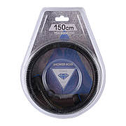 Душовий Шланг TOPAZ TSH-6004-150-BL 150см