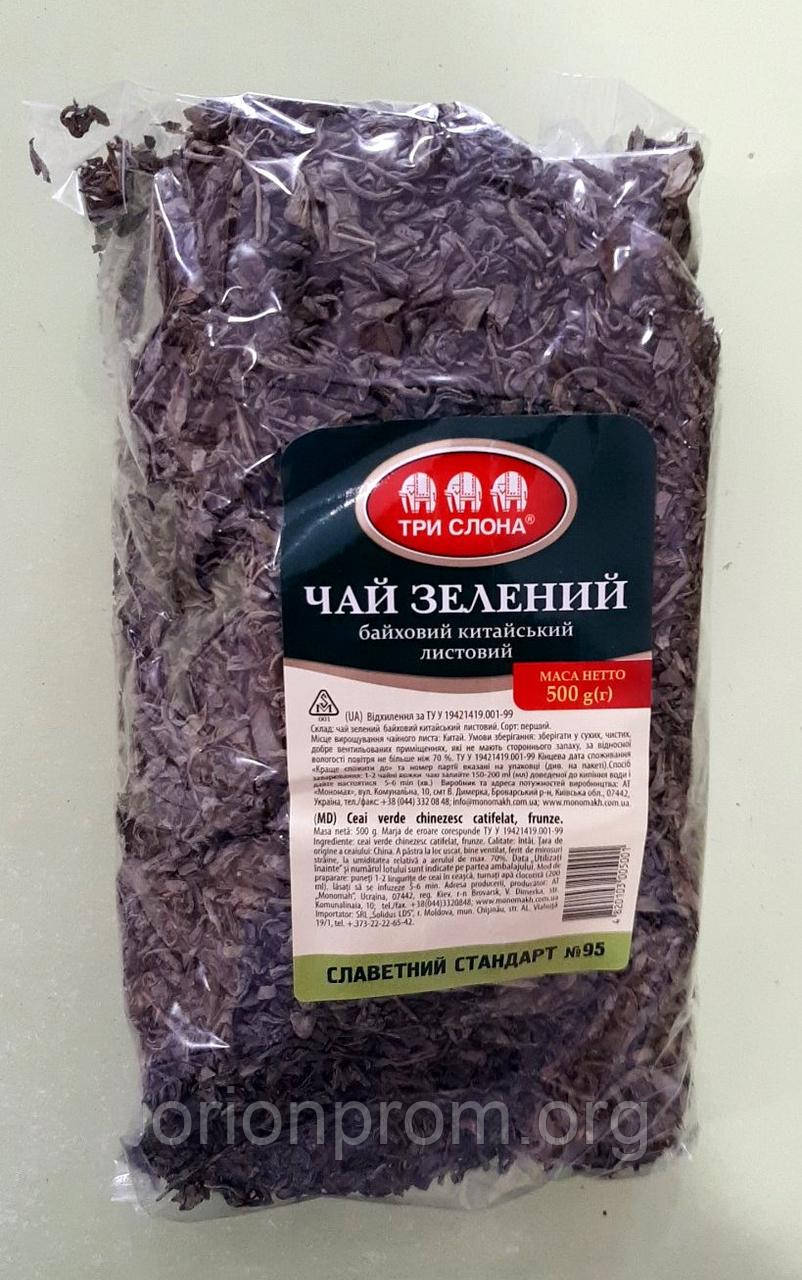 Чай Три слона зелений 500 г