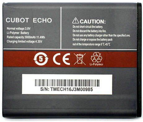 Акумуляторна батарея Cubot Echo