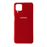 Чехол для телефона Samsung A12 ( A125 ) / M12 ( M127 ) Silicone Case Full Красный