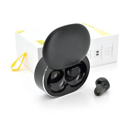 Бездротові Bluetooth V5.0 навушники із зарядним кейсом B20, 500mAh, фото 1