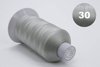 Нитка KEYFIL 100% поліестер, товщина № 30, колір 858 світло-сірий, довжина 2500м, Італія