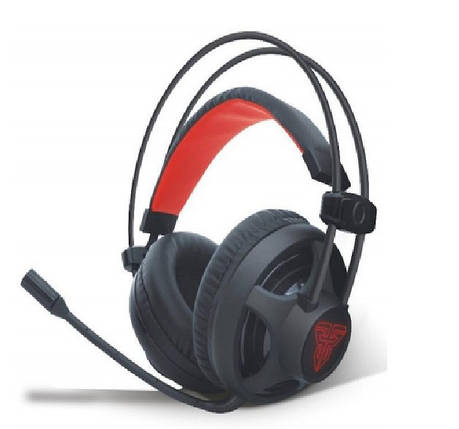 Ігрові навушники з мікрофоном Fantech HG13, Black, USB-підсвітка, Color Box (226*205*114) 0,48кг, фото 1
