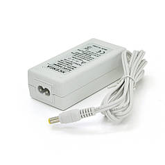 Імпульсний адаптер живлення 9 В 3 А (27 Вт) штекер 5.5/2.5 довжина + кабель живлення 1,2 м, Q50, White