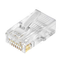 Коннектор Merlion RJ-45 8P8C UTP Cat-6 (100 шт/уп.) Q100