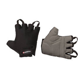 Рукавичка без пальців, екошкіра "amara", захисні вставки на долоні, вставки з лайкри на тильній стороні pwtl